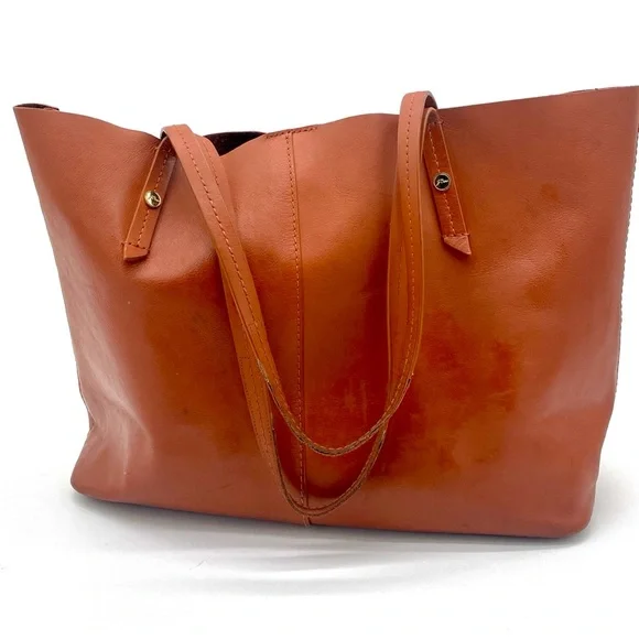 J.CREW leather tote - Picture 2 of 8